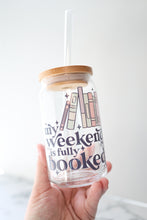 Load image into Gallery viewer, booked glass cup
