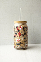 Load image into Gallery viewer, favorite things glass cup