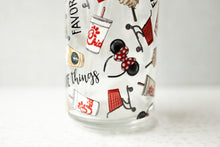 Load image into Gallery viewer, favorite things glass cup