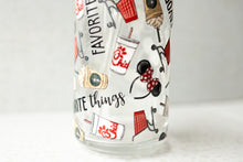 Load image into Gallery viewer, favorite things glass cup