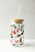 Load image into Gallery viewer, favorite things glass cup
